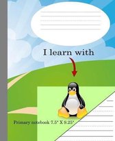 Primary notebook: Composition Book, draw and write, 108 Sheets, 7.5 in x 9.25 in (19.05 cm x 23.50 cm), Soft Durable Cover. Ages 5-8