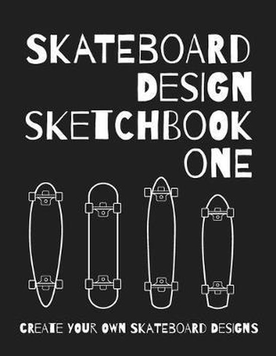 Skateboard Design Sketchbook One - cover