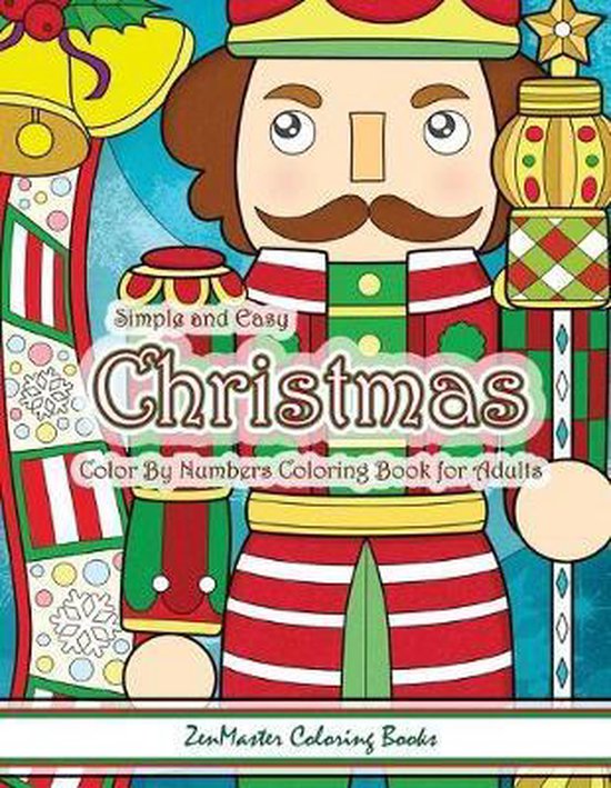 Adult Color by Number Coloring Books- Simple and Easy Christ ... - cover