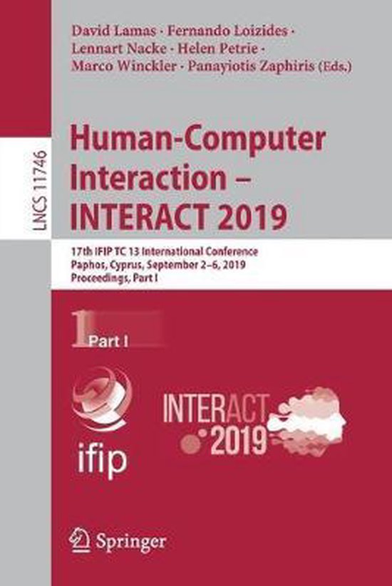Lecture Notes in Computer Science11746- Human-Computer Inter ... - cover