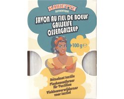 Authentieke ossengalzeep - Vlekkenverwijderaar voor textiel - 100g - Mariette - ossengalzeep 100 g, Mariette ossengalzeep, vlekkenverwijderaar textiel, natuurlijke vlekverwijderaar, voorbehandeling vlekken kleding