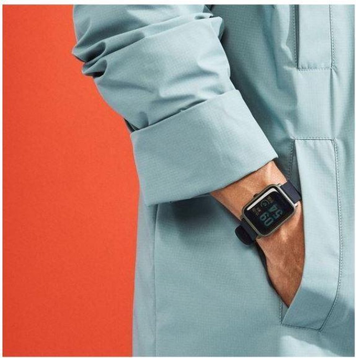 huami amazfit bip onyx black smartwatch