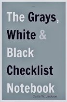 Grays, White and Black Checklist Notebook Flex-Bound Edition