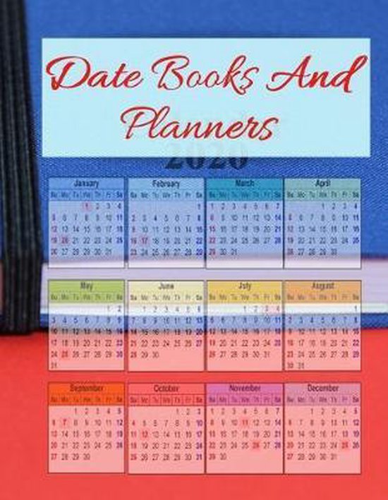 Date Books And Planners 2020 Planner Weekly And Monthly Jan 1 2020 