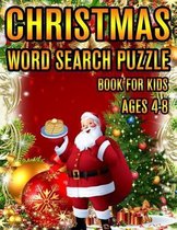 Christmas Word Search Puzzle Book For Kids Ages 4-8