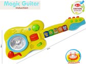 Speelgoed elektronische gitaar met verschillende tonen - Magic Guitar - sensor actief systeem - 37CM (incl. batterijen)