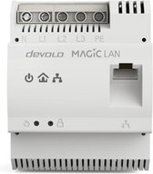 devolo Magic 2 LAN DINrail - Powerline adapter - 2400 Mbit/s -1-pack / Wit