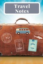 Travel Notes: A cool notebook: Travel Notes, 5,83 x 8,27 inch, squared pages.