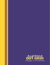 Amiesk Notebook - Dot Grid Notebook - 140 pages (7.44 x 9.69 inch)