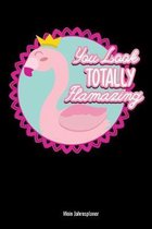 You Look Totally Flamazing Mein Jahresplaner: Flamingo pink Vogel Kalender 6x9 A5: Studienplaner - Terminkalender - W�chentliche To-Do-Liste & Ziele -