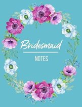 Bridesmaid Notes: Wedding Party Notebook and Task Tracker