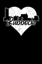 Lubbock: 6x9 college lined notebook to write in with skyline of Lubbock, Texas