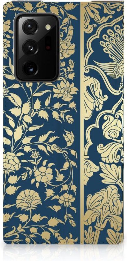 Coque de téléphone Samsung Galaxy Note 20 Ultra photo Fleurs dorées
