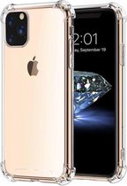 APPLE IPHONE 11 PRO  ANTI SCHOK ACHTERKANT HOESJE DOORZICHTIG