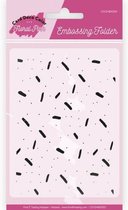Embossing Folder - Yvonne Creations - Floral Pink