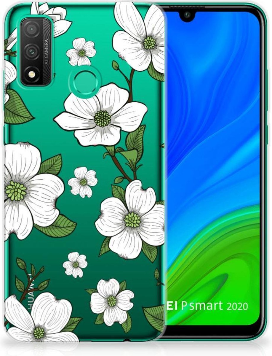 Huawei P Smart 2020 TPU Case Dogwood Flowers