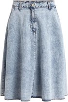 Viclash Hw Skirt/des 14057891 Light Blue Denim/stonewash