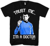 STAR TREK - T-Shirt Trust Me I'am the Doctor (S)