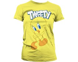 Looney Tunes Dames Tshirt -XL- Tweety Geel