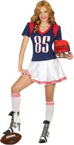 ATOSA - Amerikaanse voetbal speler kostuum voor vrouwen - XS / S (34 tot 36)