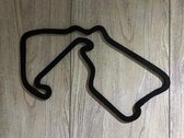 Muur- wanddecoratie F1 circuit - Set van 15 gewonnen circuits - INCLUSIEF HET NIEUWE CIRCUIT VAN ABU DHABI - Formule 1 - race - wereldkampioen - 2021
