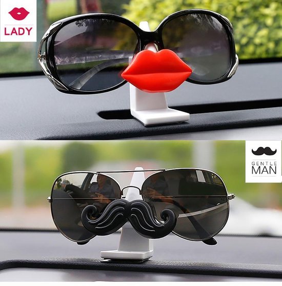 Porte-lunettes voiture pour femmes hommes / porte-lunettes voiture / porte- lunettes de... | bol.com