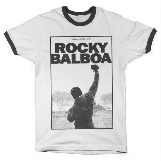 Rocky Heren Tshirt -XL- Balboa It Ain't Over Wit