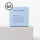 Grace and Green Maandverband nacht organisch katoen - 4 x 10 stuks