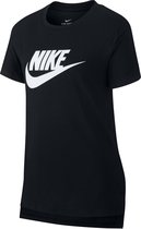 Nike Sportwear Basic Futura Meisjes T-Shirt - Maat 128