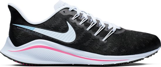 Nike Air Zoom Vomero 14 Sportschoenen Dames - Black/Hyper Pink-Football Grey-Pink Beam Nike Air Zoom Vomero 14 Sportschoenen Dames - Black/Hyper Pink-Football Grey-Pink Beam