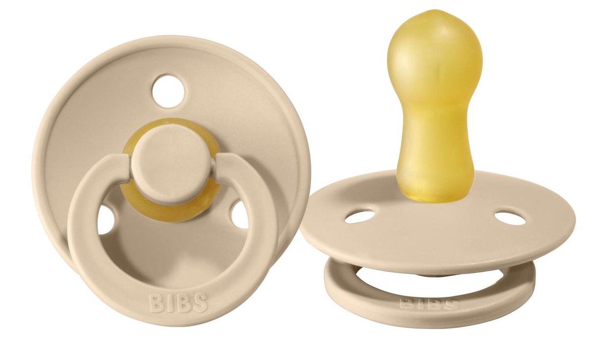 Goedkoopste BIBS - Fopspeen natuurruber - Vanilla T2