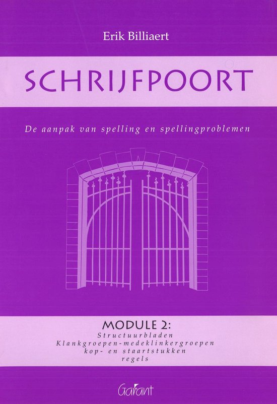 Schrijfpoort: Module 2: Structuurbladen - cover