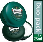 Duo-pack: 2 st Proraso green scheerzeep in een bakje 75ml