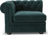 Lanterfant Sofa Henry – Velvet – Mooie knoopdetails – Forest Green