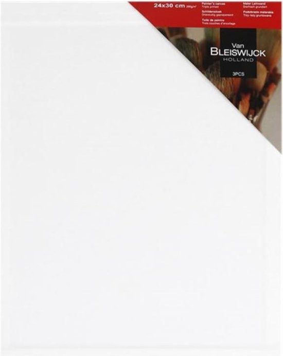 schildersdoek 24 x 30 cm - 3 pack - 3 stuks | bol.com