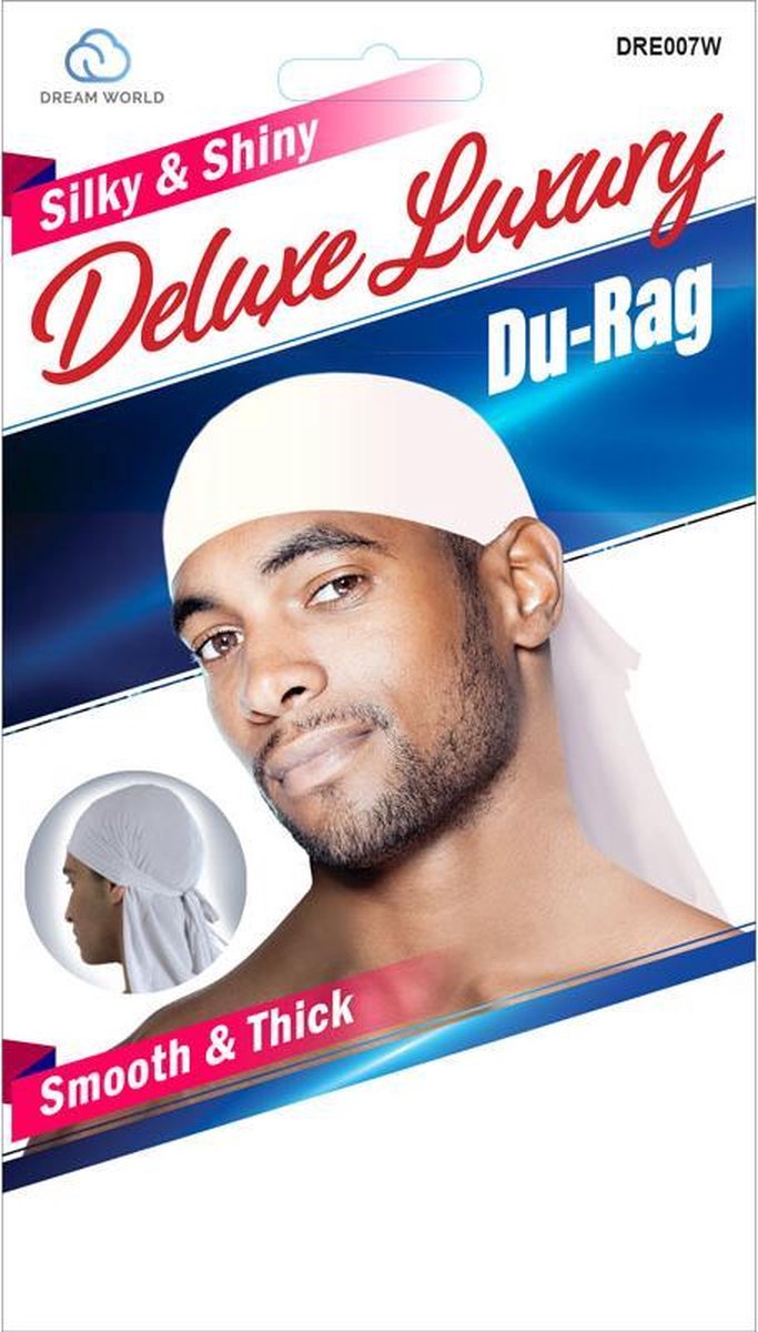 Dream Silky & Shiny Deluxe Du-Rag Smooth & Thick Div. Kleuren