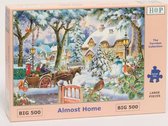 Legpuzzel - XL 500 Grote Stukken - Almost Home  - House Of Puzzels