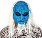 White walker horror masker van latex - Halloween verkleed maskers - Enge maskers