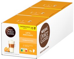 Nescafé Dolce Gusto capsules Latte Macchiato - 90 koffiecups voor 45 koppen koffie