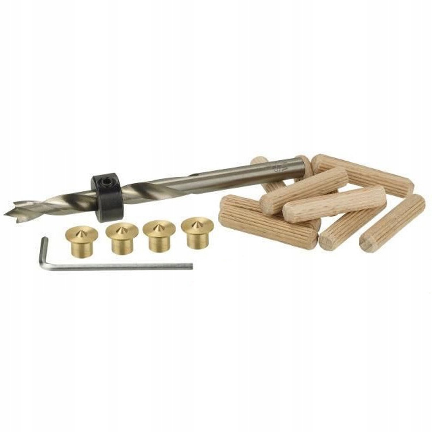 LUNA pluggenboor set met 6mm pluggen en toebehoren
