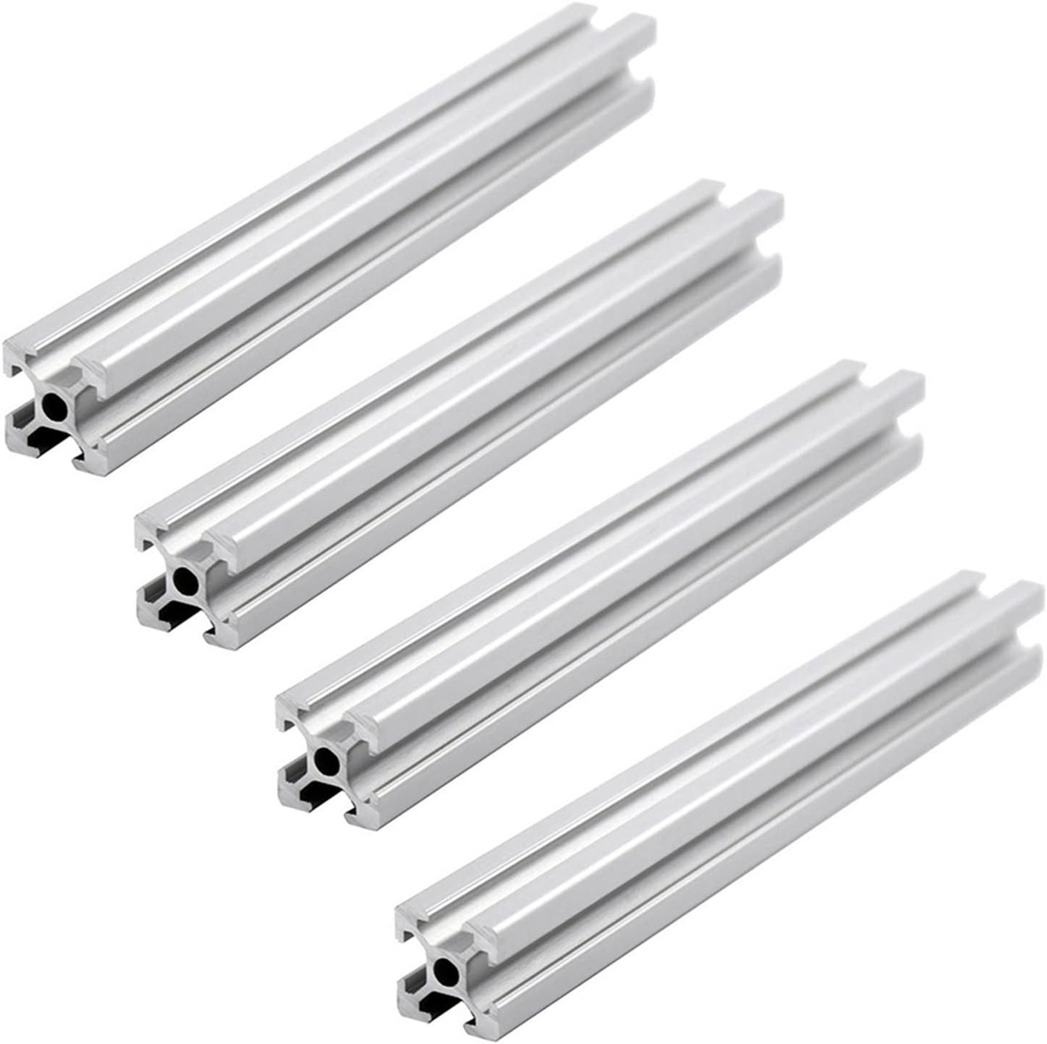 Aluminium profiel 4 stuks 400 mm 2020 T type Europese norm 20 x 20 aluminium profiel extrusies lineaire rail voor 3D-printers en CNC-doe-het-zelf lasergraveermachine