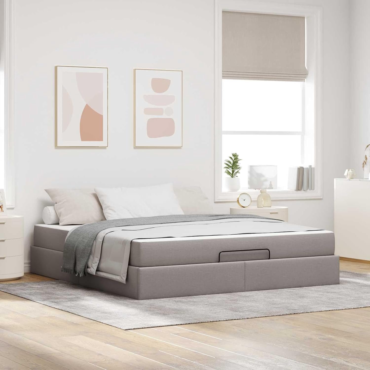 Matras Taupe Schuim 180 x 200 cm