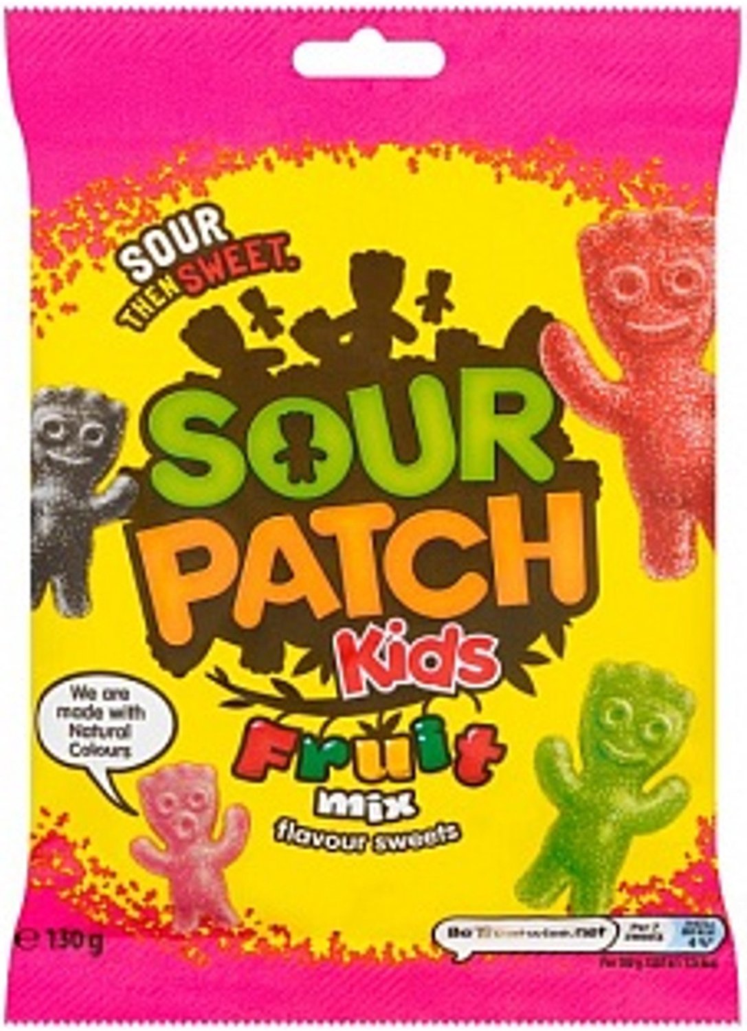 Sour Patch Kids Fruit Mix (10 x 130g)