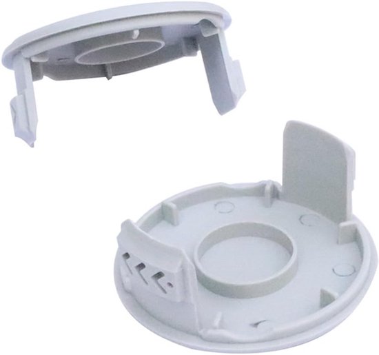 6 stuks trimmerspoeldoppen, vervangende spoelafdekkappen, compatibel met Ryobi One+ AC14RL3A en Ryobi AC14HCA One+ draadloze trimmer — afbeelding 3