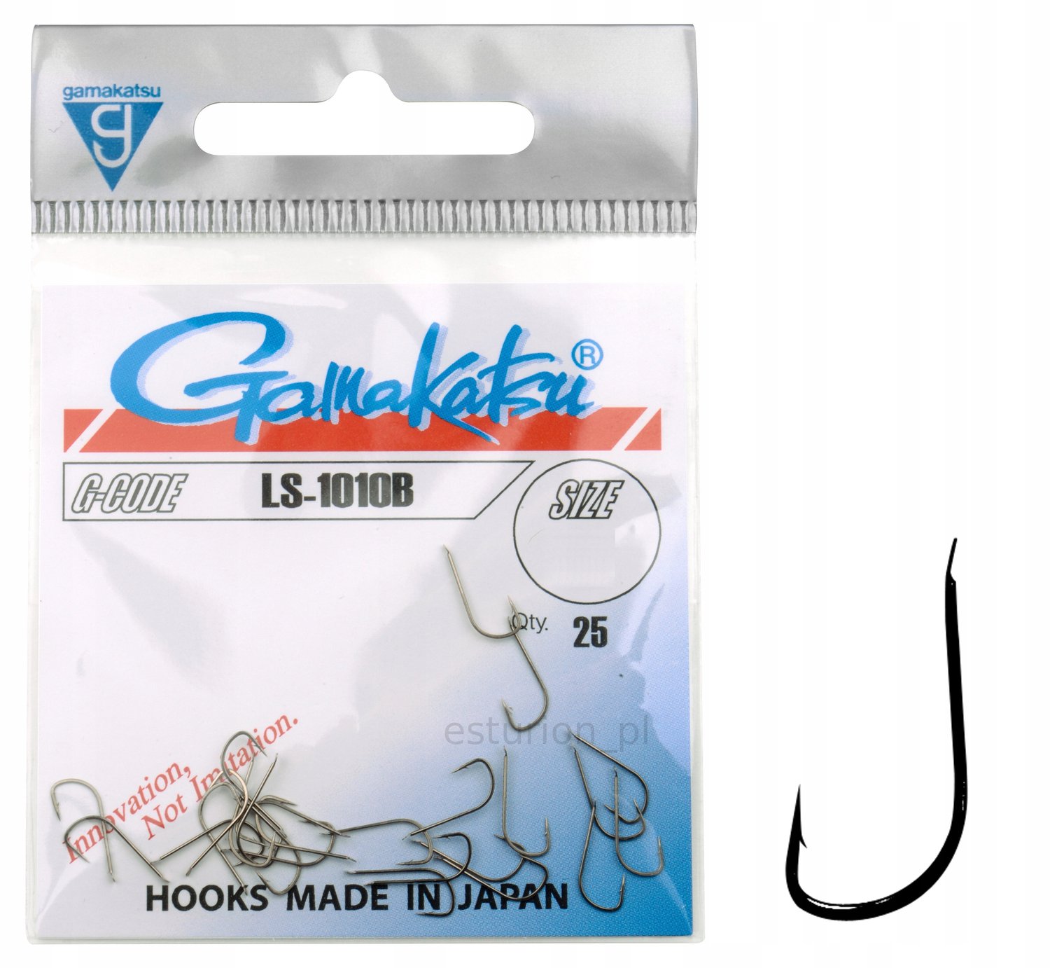Gamakatsu LS 1010B Haak | Maat 10 | 25 stuks