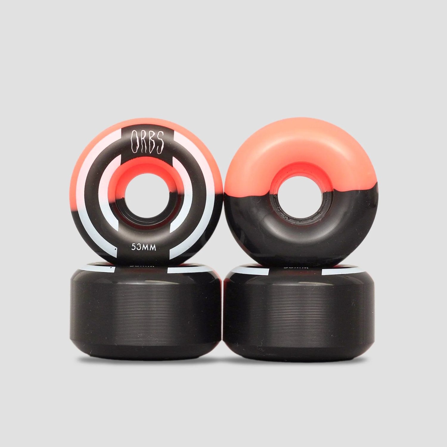 Orbs Apparitions Skateboard Wielen 53mm 99A – – Set van 4 Oranje