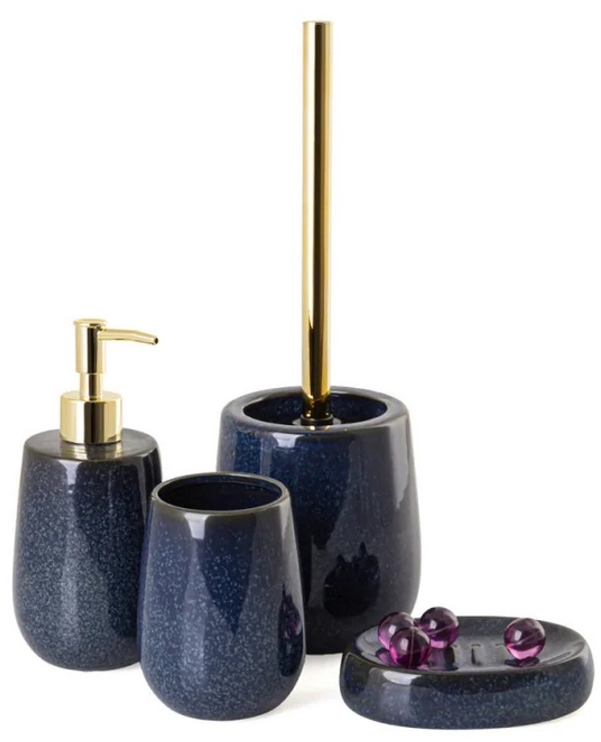 Friki Badkamerbeker - Granaatblauw - 400ml - Steengoed