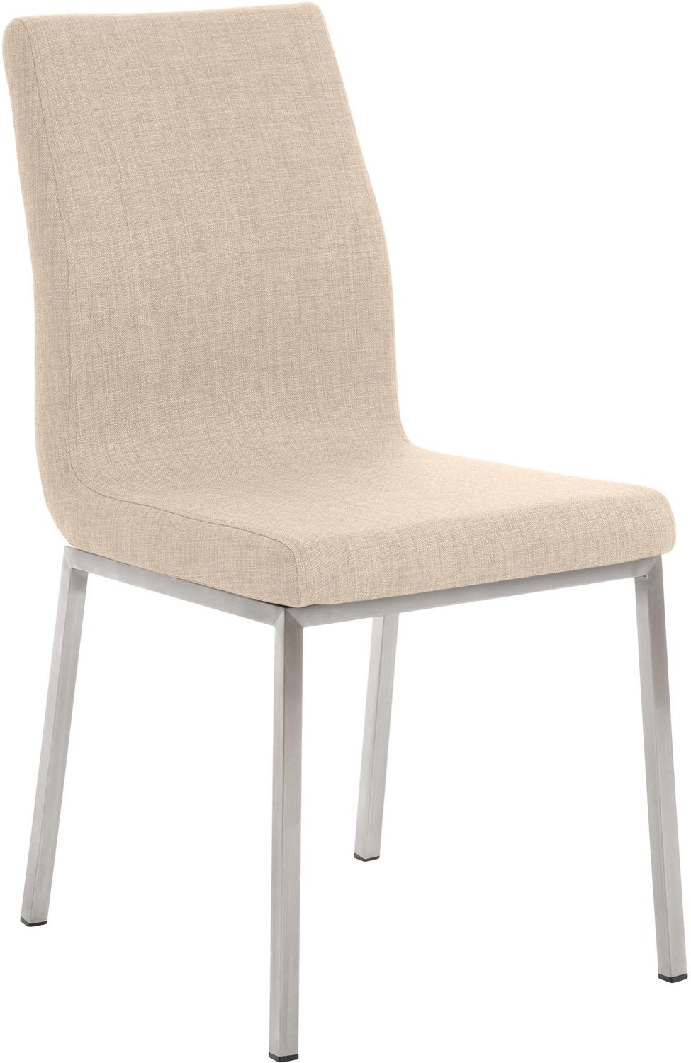 Luxe Comfort Eetkamerstoel - Stof - Crème creme