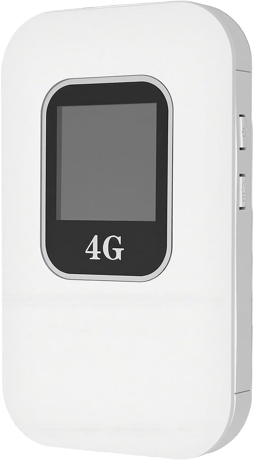 4G WiFi 6 Mobiele Hotspot, Draagbare WiFi-router voor op Reis