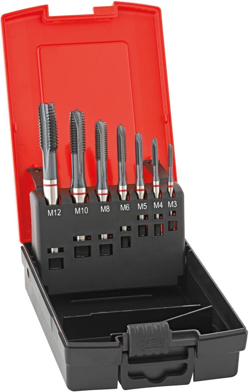 Machinetap set DIN371/376 type VG Type VG vorm B M3-12 FORMAT